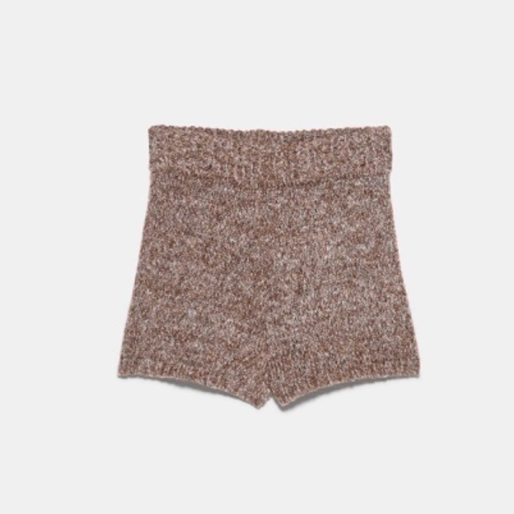 Zara Twisted Knit Shorts